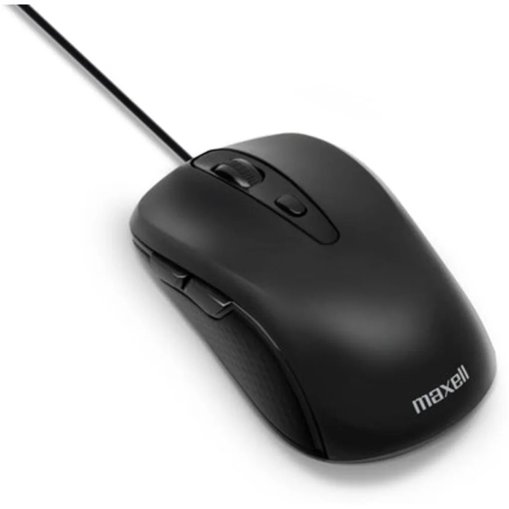Imagen 2 de Mouse optico Maxell MOWR105 BLACK