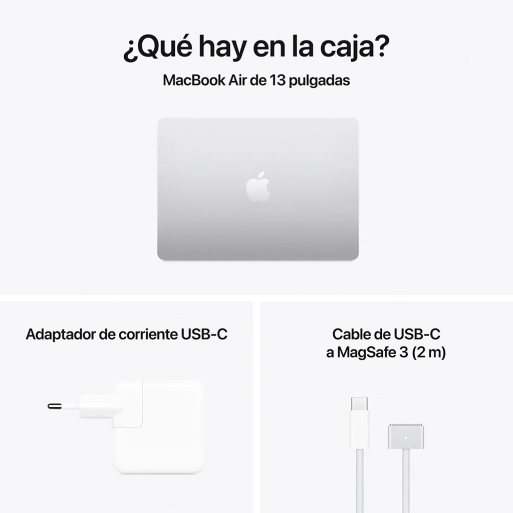 Imagen 9 de MacBook Air 13.6/ M4 10C/ GPU 10C/ 24 RAM/ 512GB Silver