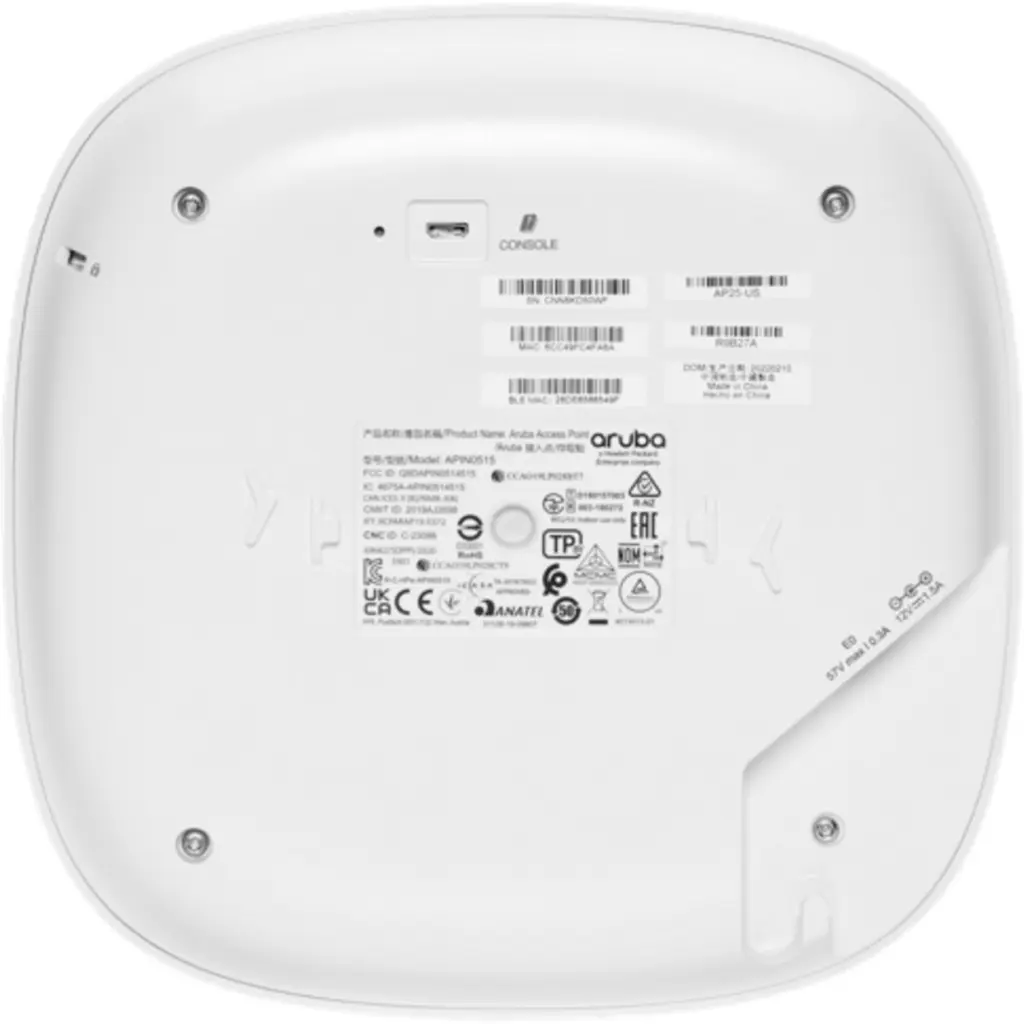 Imagen 3 de Access Point HPE Aruba Instant On AP25 RW 4x4 Wi-Fi 6 AP
