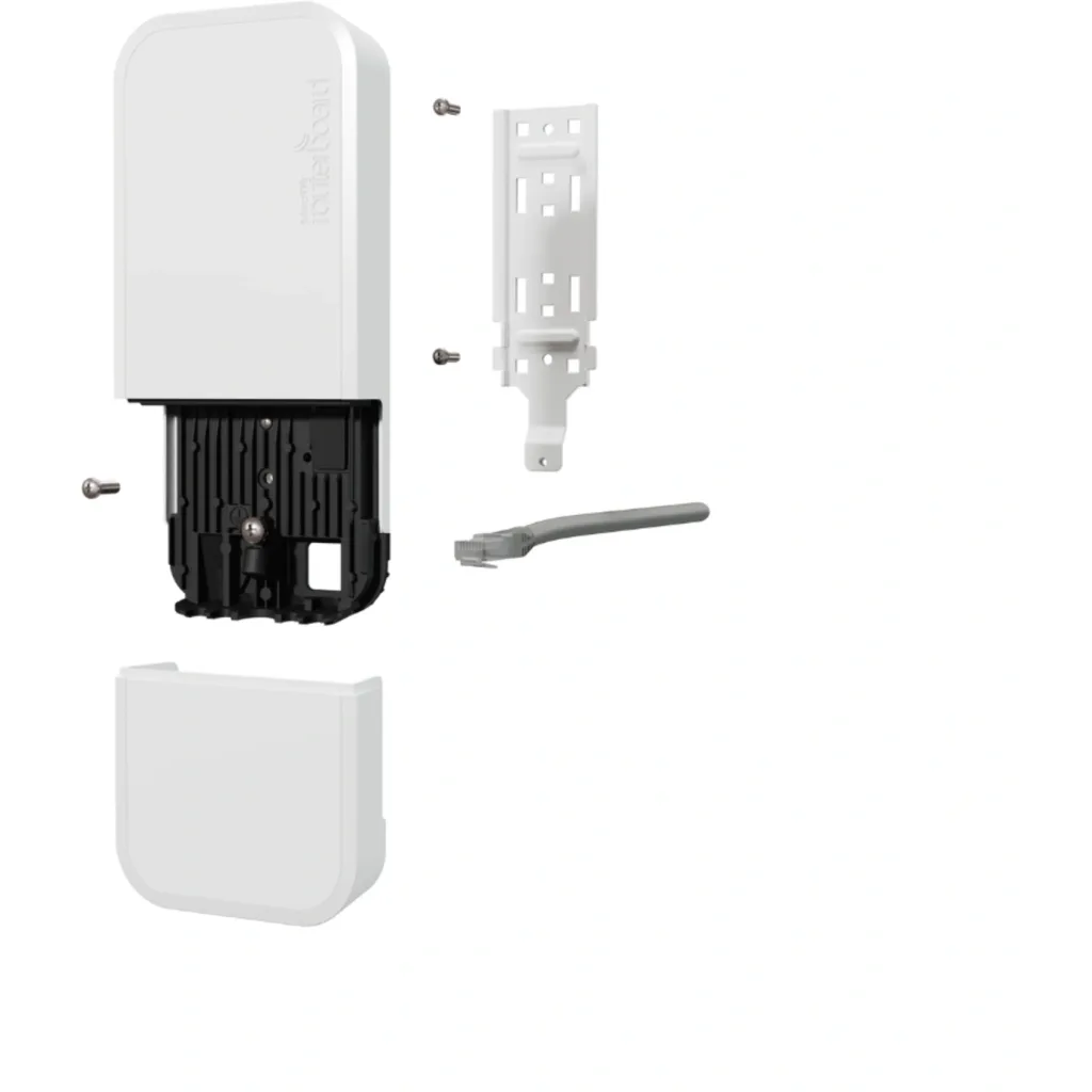 Imagen 2 de MIKROTIK AX3000 2-1000(PoE-in) 2,4/5GHz inc-24V 7dBi wAPG-5HaxD2HaxD