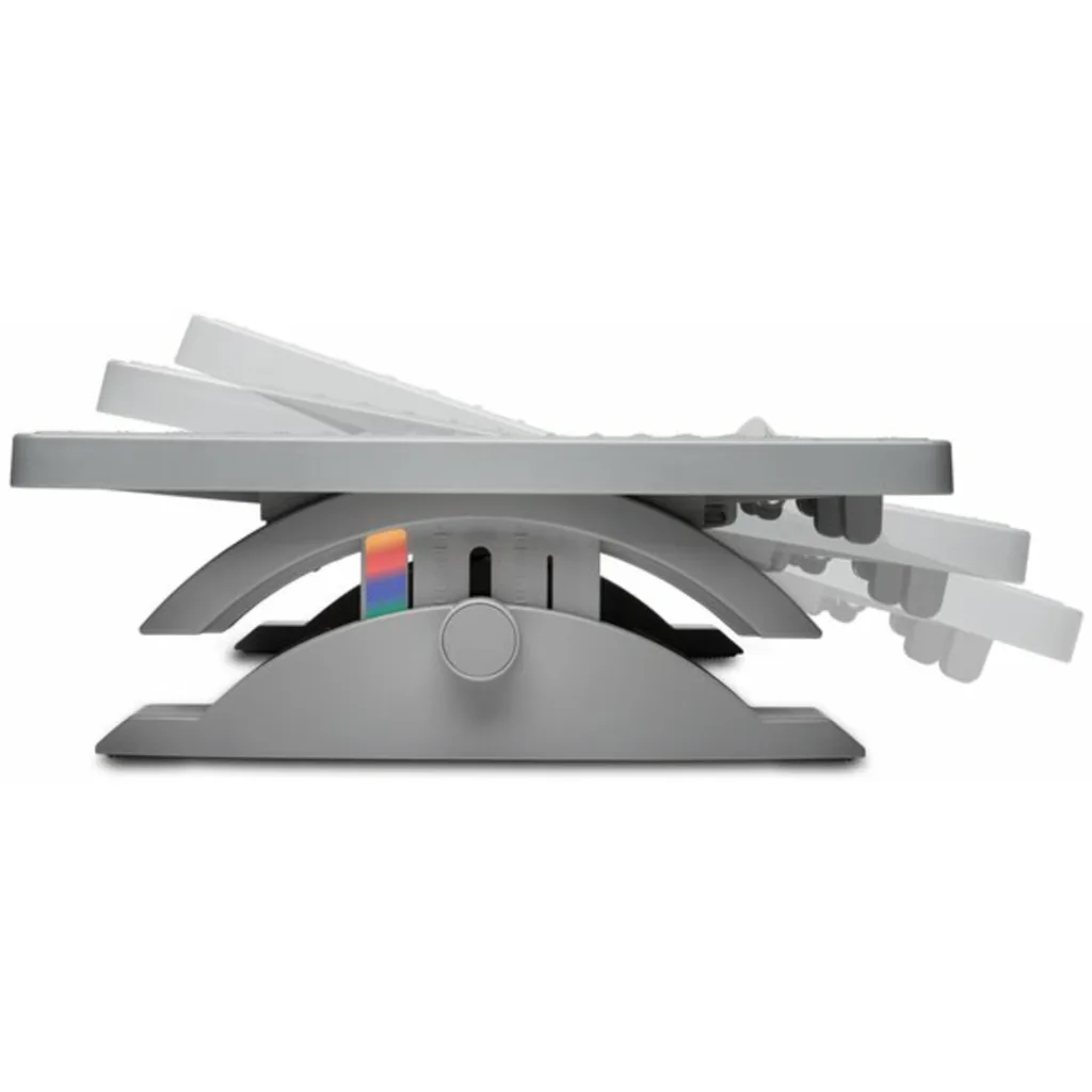 Imagen 8 de Apoya Pies Kensington SoleMate Pro, Ergonómico Ajustable Color Gris