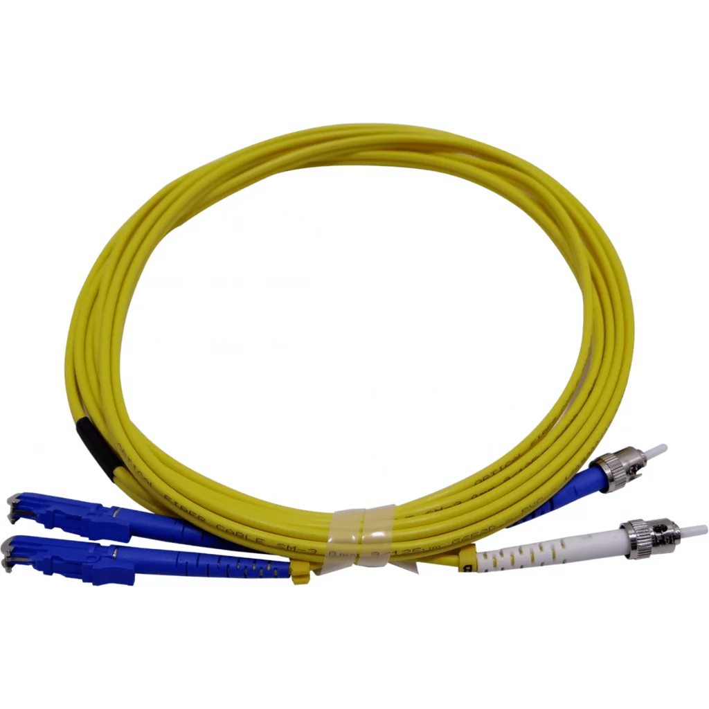 Imagen 2 de 3mt E2000/UPC-ST/UPC MonoModo SM Duplex Jumper Cable Fibra 3.0mm 9/125