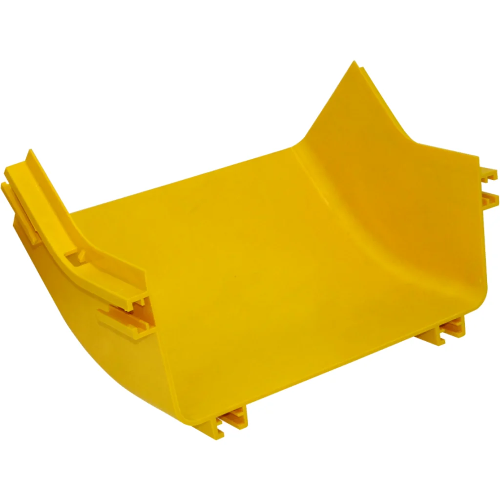 Imagen 1 de 240x100mm Angulo 45o Interior Amarilla PC+ABS LSZH Macho