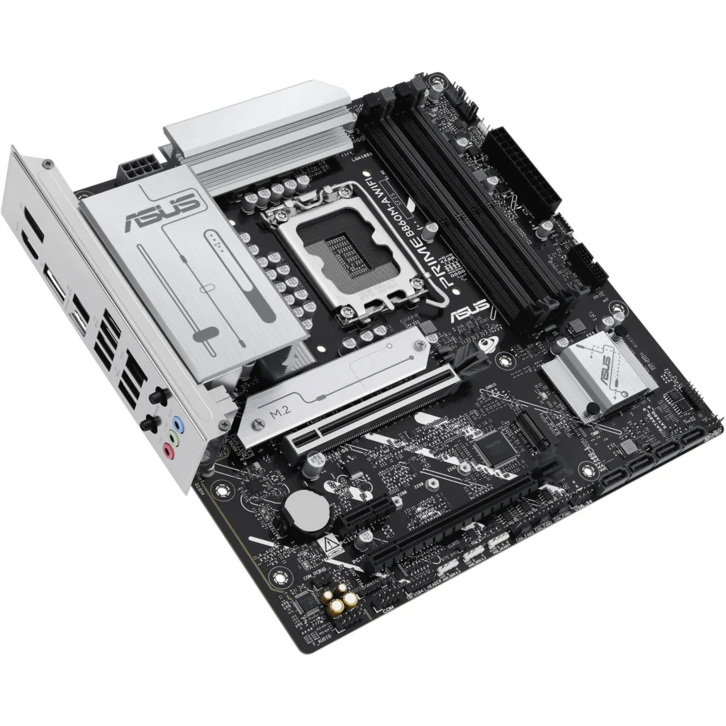 Imagen 2 de Tarjeta Madre Asus PRIME B860M-A WIFI Scoket LGA1851 4*DIMM WIFI 6E 2.5GbE mATX