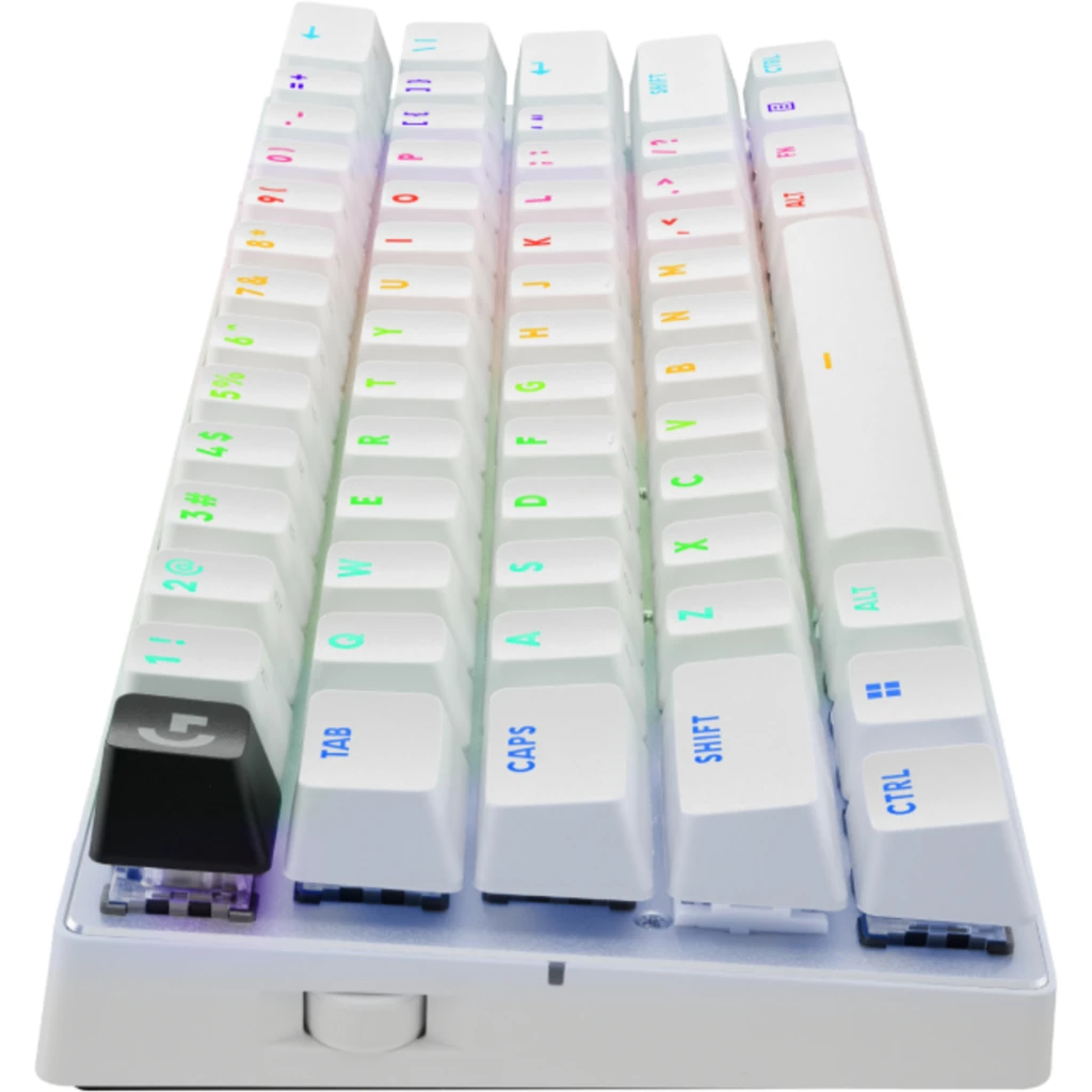 Imagen 4 de Teclado Gamer Inalámbrico Logitech PRO X60 Inglés Switch Táctil RGB Blanco