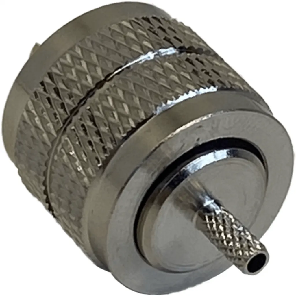Imagen 1 de UHF-Macho RG316 Conector Coaxial Crimpeable CA100 RG174