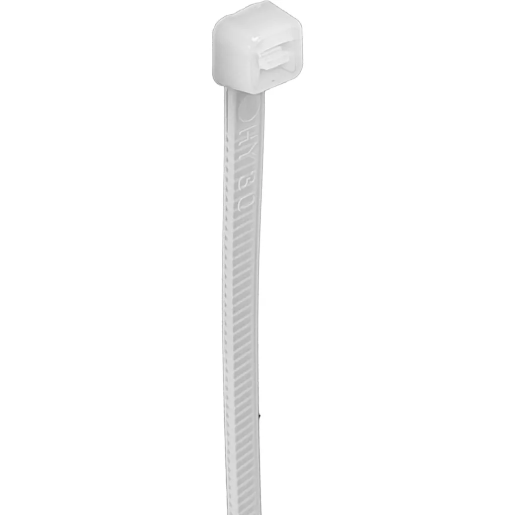 Imagen 2 de 50-un 350x4,8mm Blanca Amarra Plastica Nylon 4.8x350mm