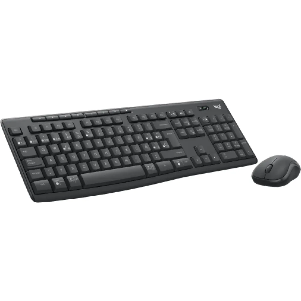 Imagen 2 de Kit Teclado Mouse Inalámbrico Logitech MK370 Bluetooth Receptor USB Color Grafit