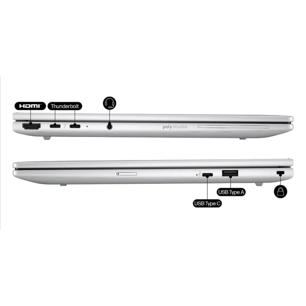 Imagen 3 de Notebook HP EliteBook 8 AIG1i Ultra 5 225U RAM 24GB SSD 512GB 14" W11P