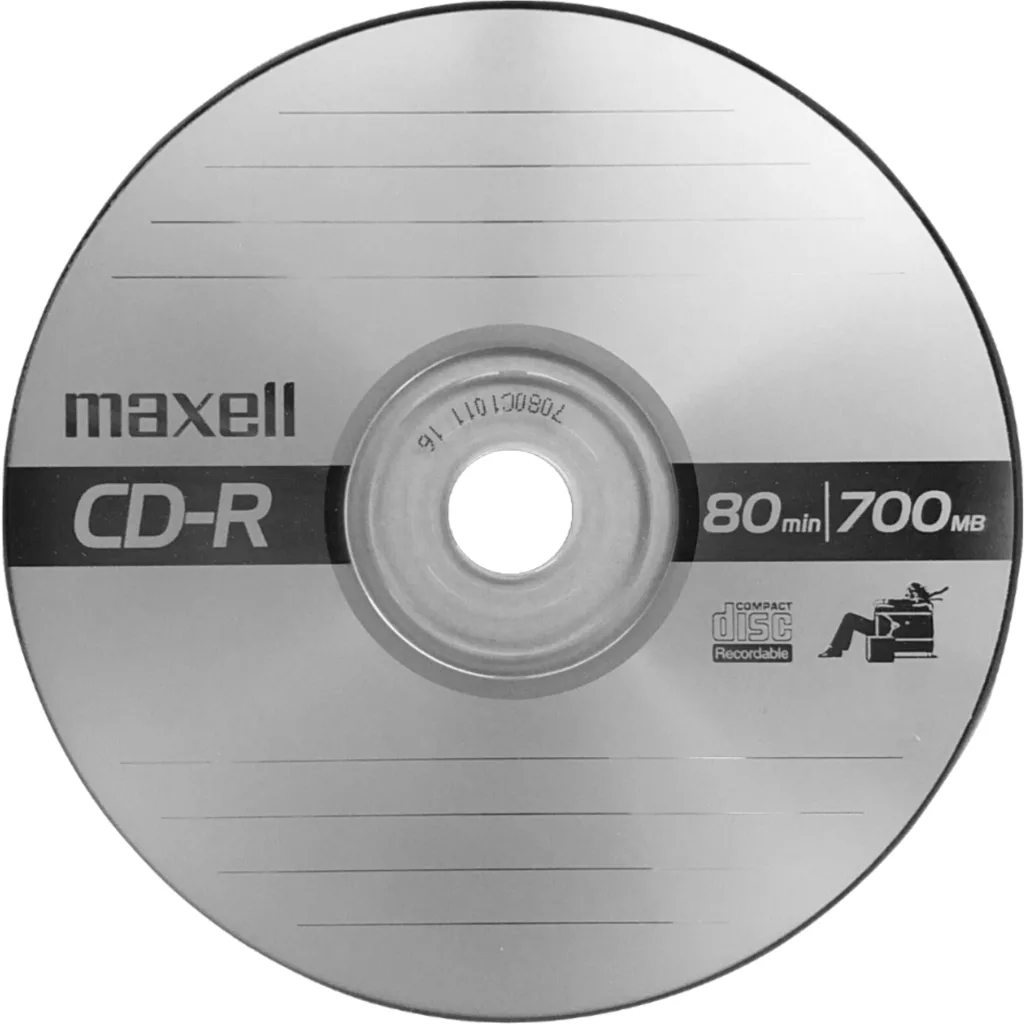MAXELL Torta CD-R 100-unids 700mb 1x-48x 80min
