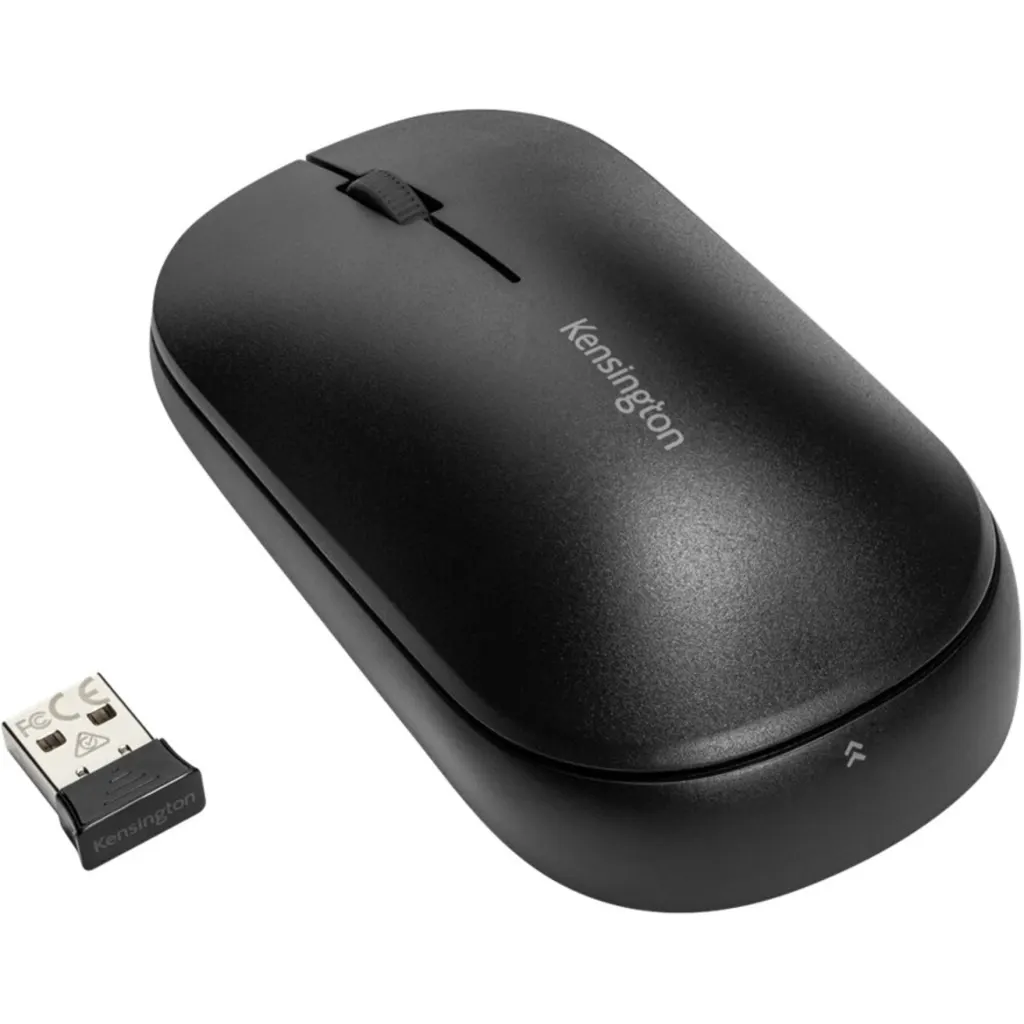 Imagen 14 de Mouse Inalámbrico Kesington SureTrack Óptico 2400dpi BT Dongle USB Negro 