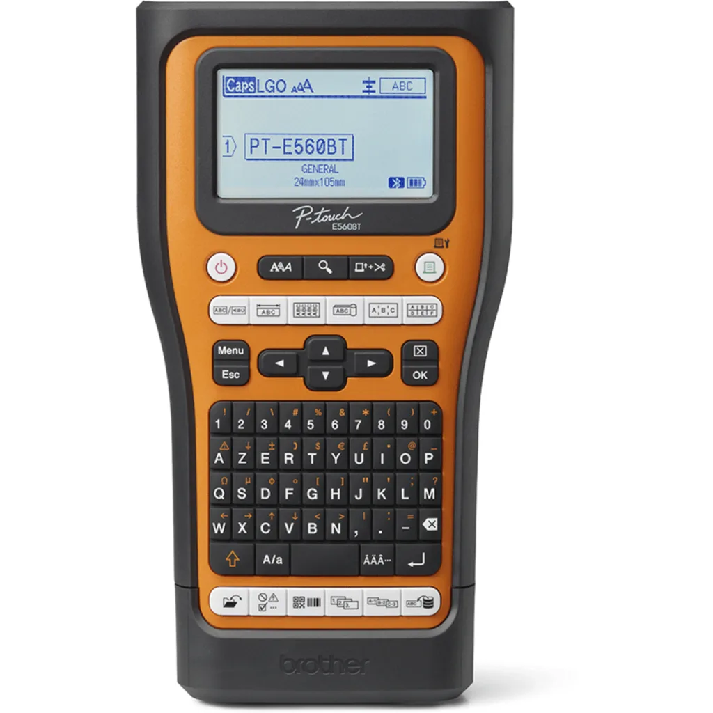 Imagen 9 de Rotuladora Industrial Brother PT-E560BTVP, 18/24mm 30mm/s Bluetooth USB-C