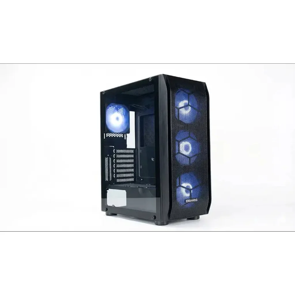 PC GAMER ESGAMING R5 7600 | 32GB DDR5 (2x16) | 1TB NVMe | RX 9060 8GB 3X | WiFi | WC 240 ARGB | FreeDOS
