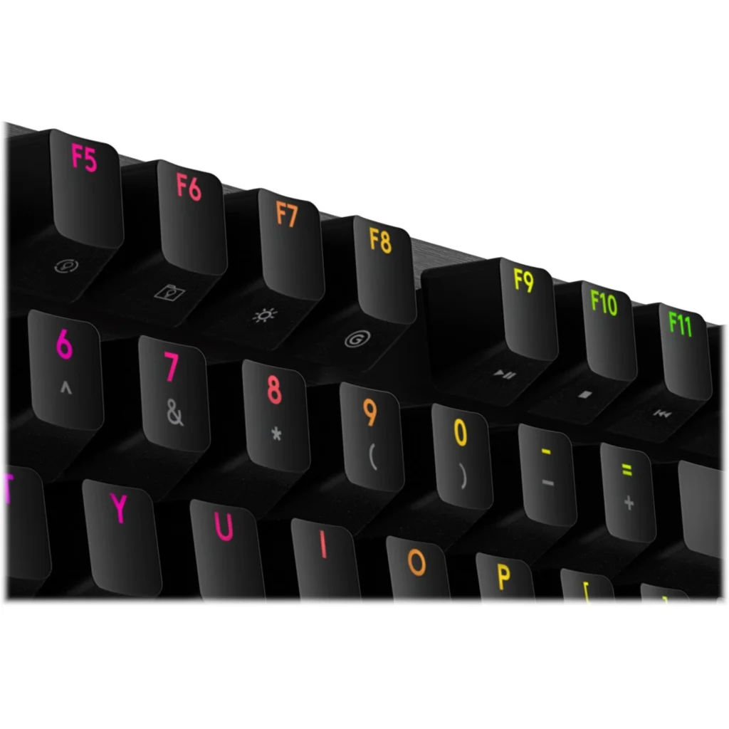 Imagen 9 de Teclado Gamer Alámbrico Logitech G513 RGB GX Brown Carbon Mecánico Español 