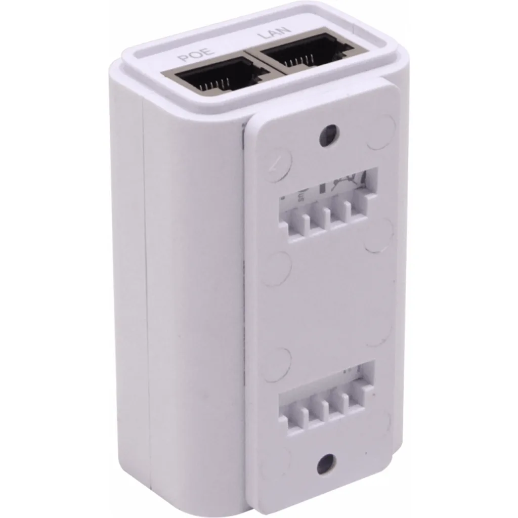 Imagen 0 de POE-24-7W Power Injector 24V-0.3A 7W 1xGigE - 7 vatios