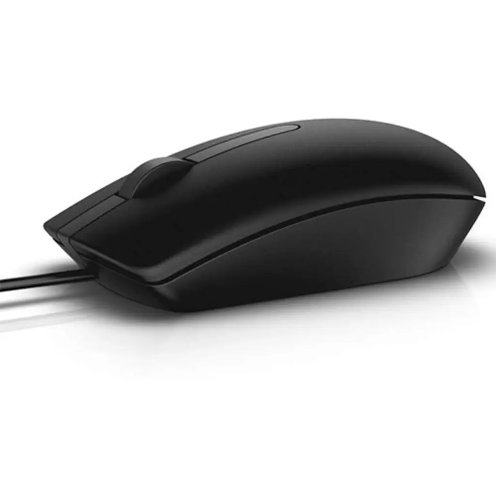 Mouse Alámbrico Dell MS116-BK Óptico 1000DPI 125Hz 3 botones USB Color negro