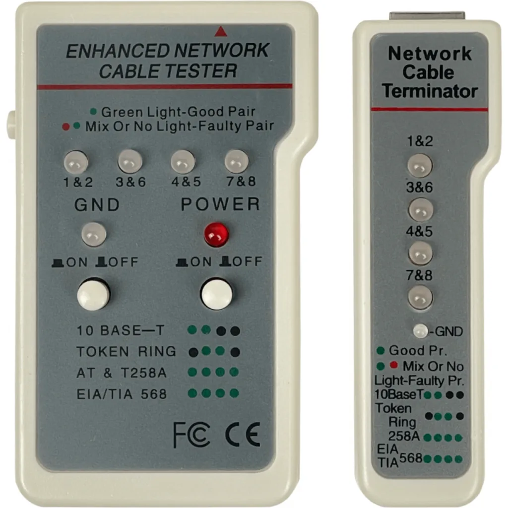 Imagen 3 de Tester Linkmade TL-101 Red Taiwan RJ45  s/bateria 9v