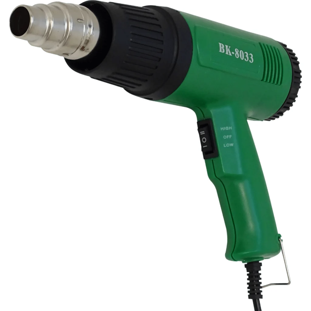 Imagen 2 de Pistola de Calor BEST BK-8033, 500-1600W Boquilla Aire Caliente