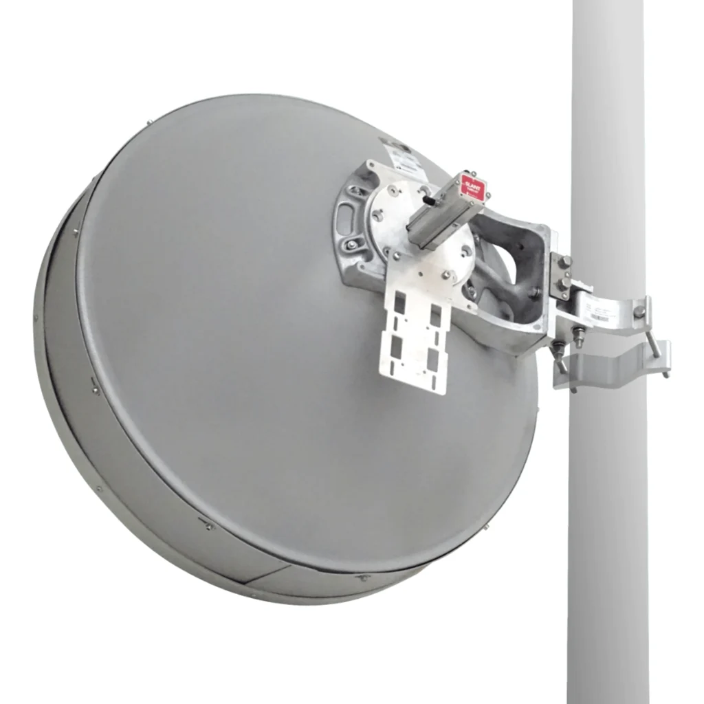 Imagen 1 de ALGCOM ISO+RAD 5GHz 0,6m 28-31dBi 6GHz 4,9-6,4GHz 2x2 2-N-H Antena