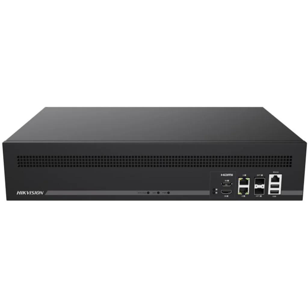 Decodificador Hikvision 16-ch 12MP o 128-ch 1080P build-in 16 port 100M