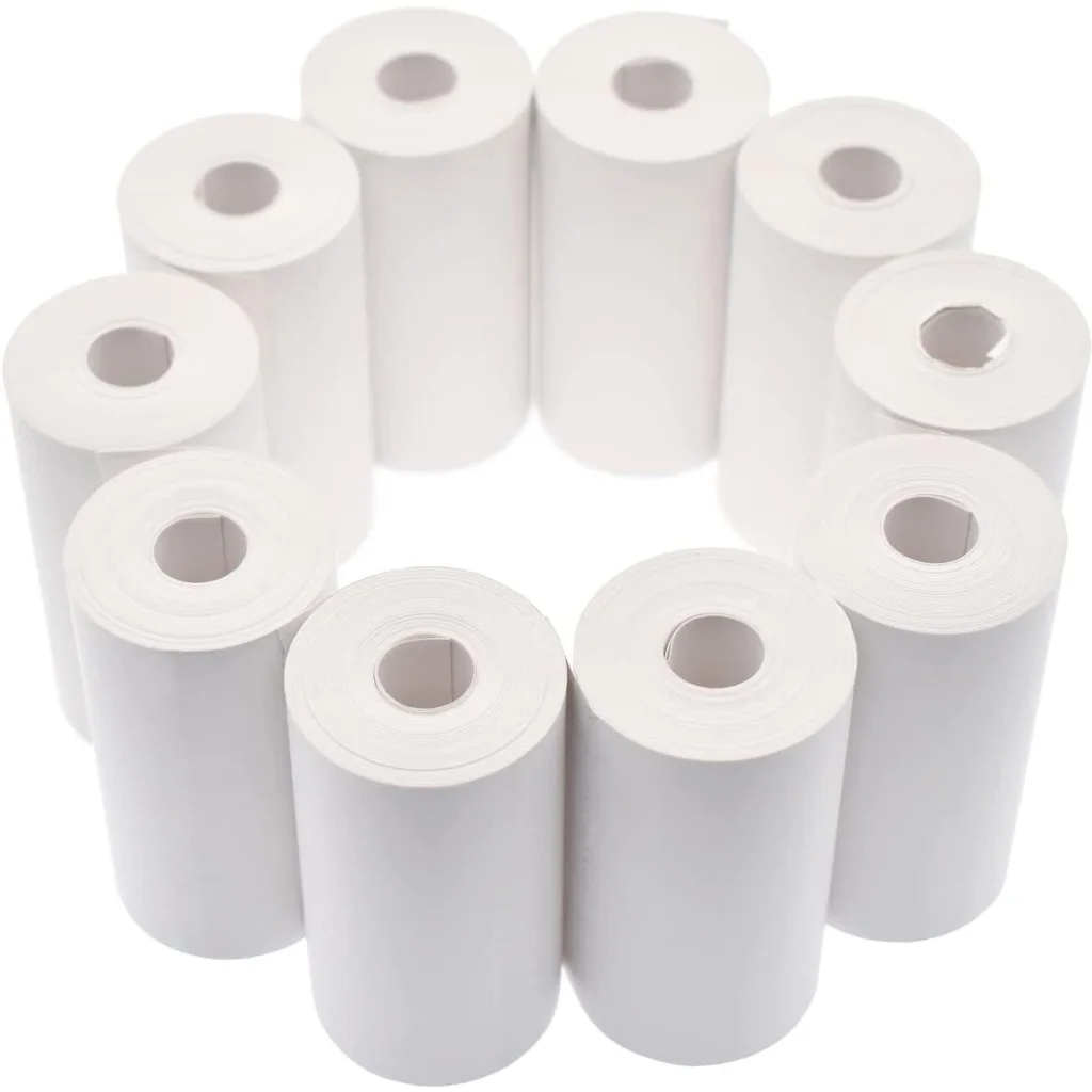 Rollo Papel Termico 80mm x 80mt x 13mm 10 Unidades