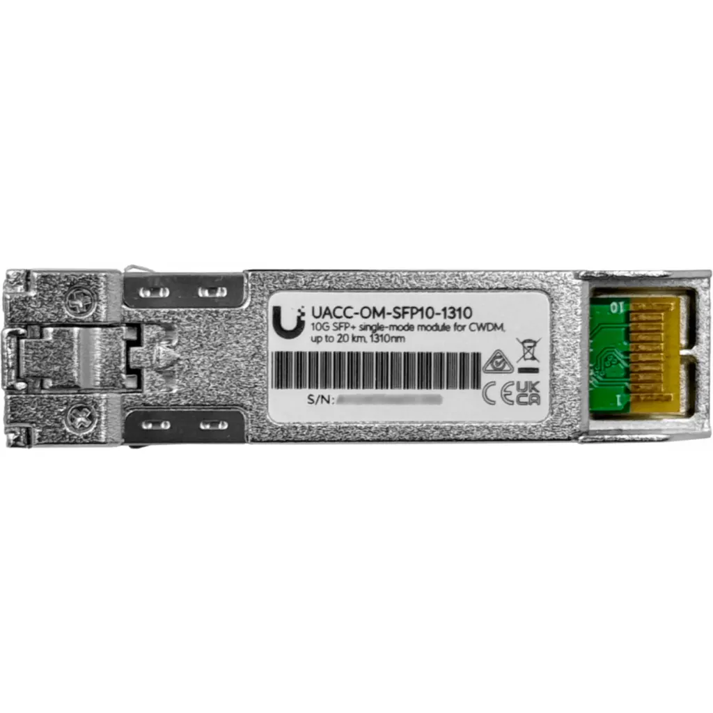 Imagen 2 de UBIQUITI 1310nm SM 2-LC SFP+ 20km 10Gbps MonoModo UACC-OM-SFP10-1310