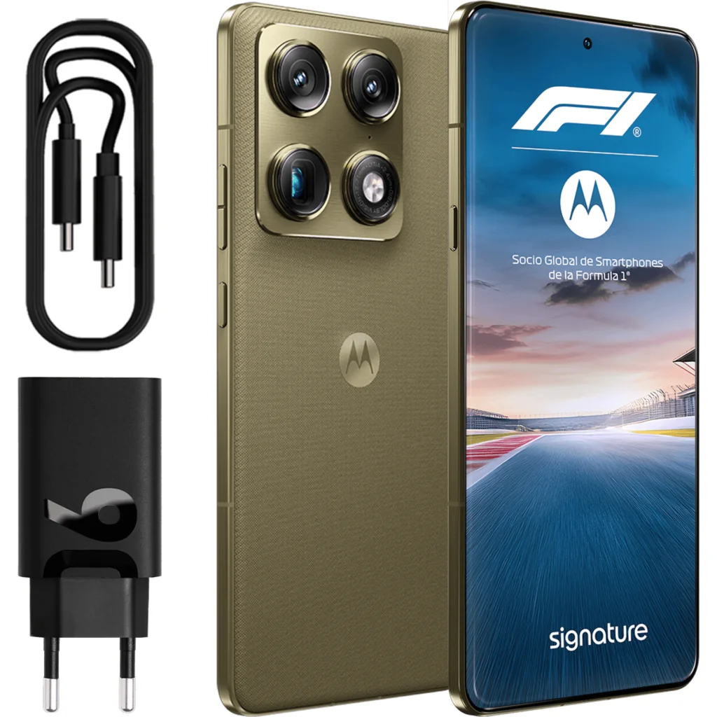 Imagen 6 de Celular Motorola Signature 5G 1TB 16GB RAM Olivo (Martini Olive)