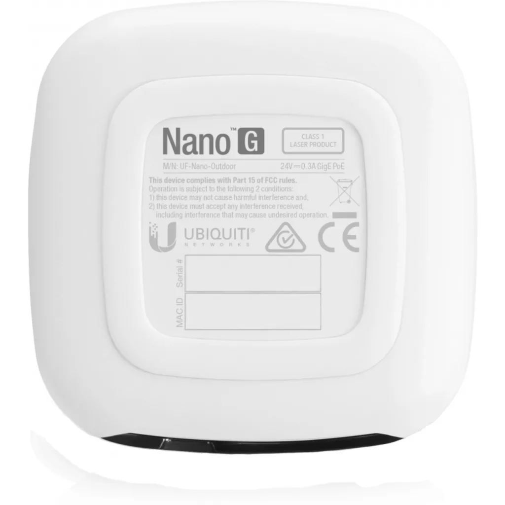 Imagen 1 de Ubiquiti U Fiber Nano G - Conversor de soportes de fibra - GigE, GPON - SC/APC / RJ-45 - hasta 20 km
