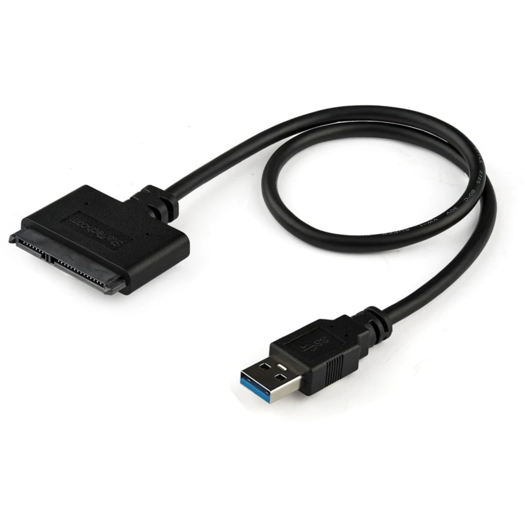 Adaptador StarTech USB3S2SAT3CB, Cable USB 3.0 a HDD 2.5" SATA III 0.5m