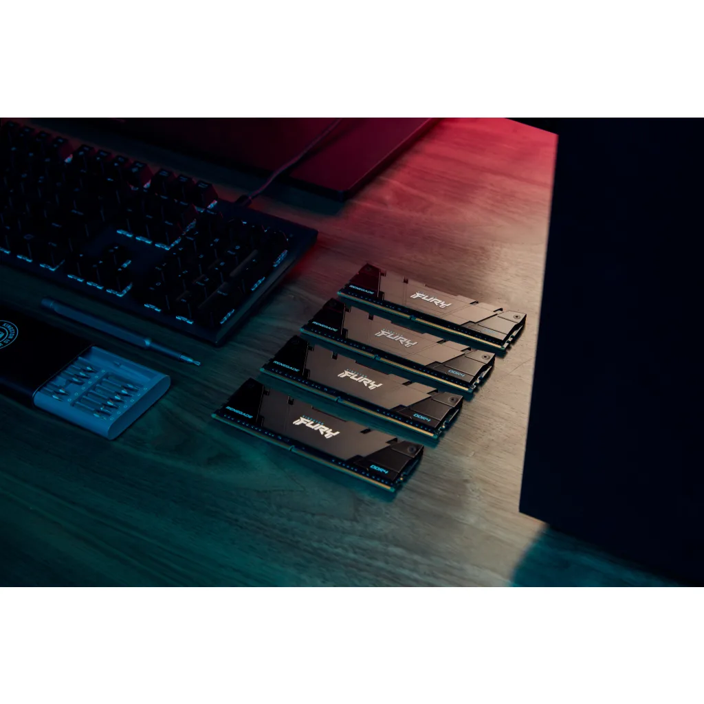 Imagen 13 de Memoria RAM 8GB DDR4 3600MHz DIMM CL16 Non-ECC 1.35V 288p FURY Renegade Black