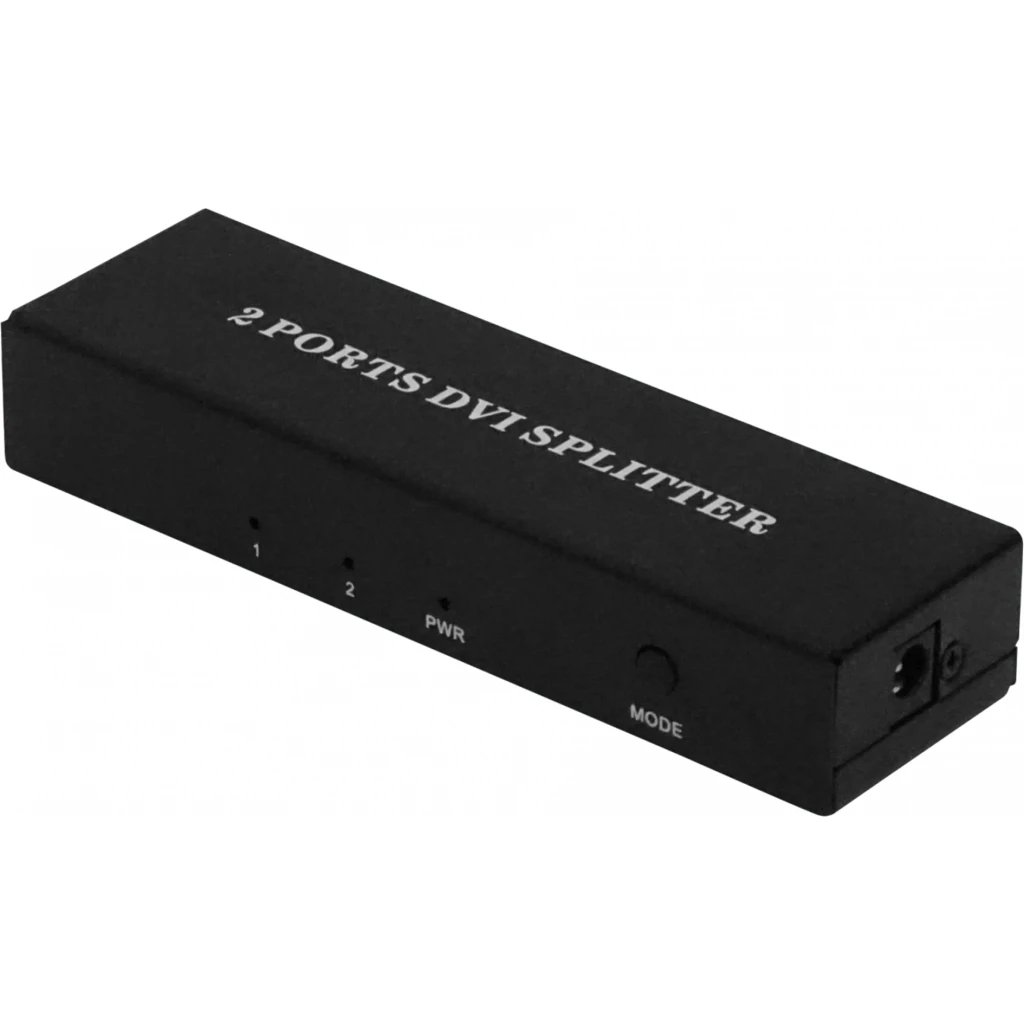 Imagen 5 de Splitter 1x2 DVI/D/Dual-M 1080p 1-in 2-out inc-5V-1A-USB-AM 1920x1200