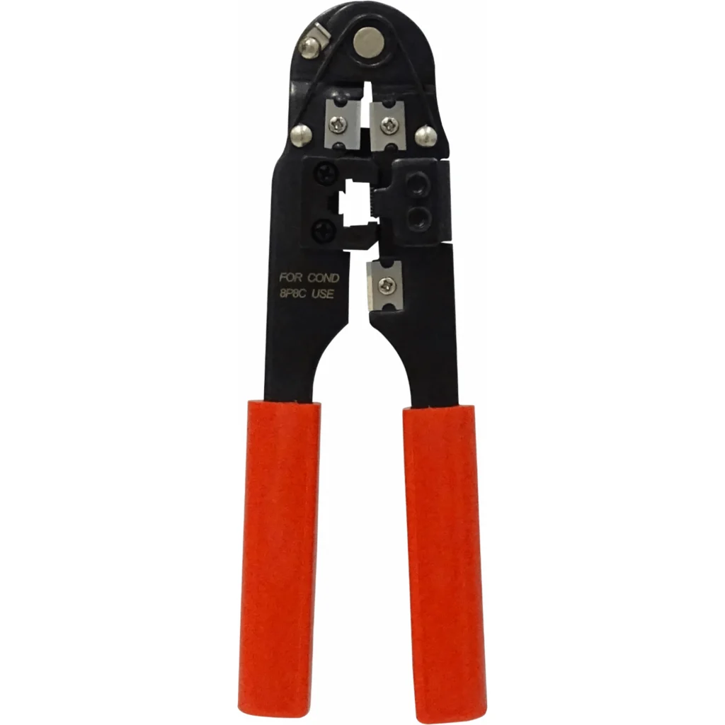 Imagen 1 de Herramienta Crimpeadora RJ45 RJ11 basica HT-210C