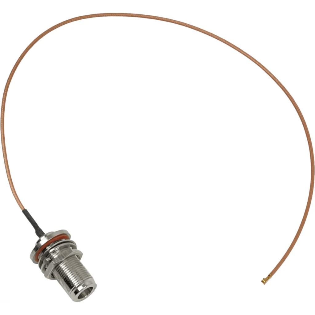 Imagen 1 de MIKROTIK 35cm. PIGTAIL U.FL(IPX) N-HEMBRA para CA411/433