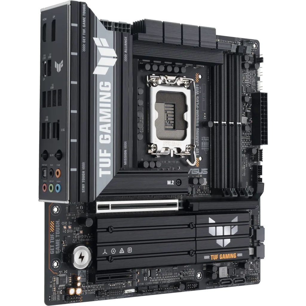 Imagen 1 de Tarjeta Madre Asus TUF GAMING B860M-PLUS WIFI LGA1851 4*DDR5 WIFI7 mATX