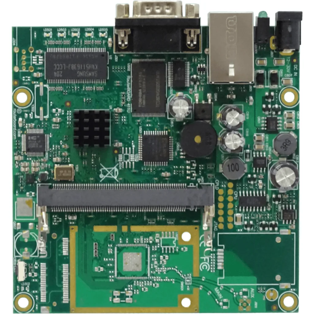 MIKROTIK 680MHZ 64MB L4 1-100 1-MINIPCI ROUTER Requiere-Fuente-Poder