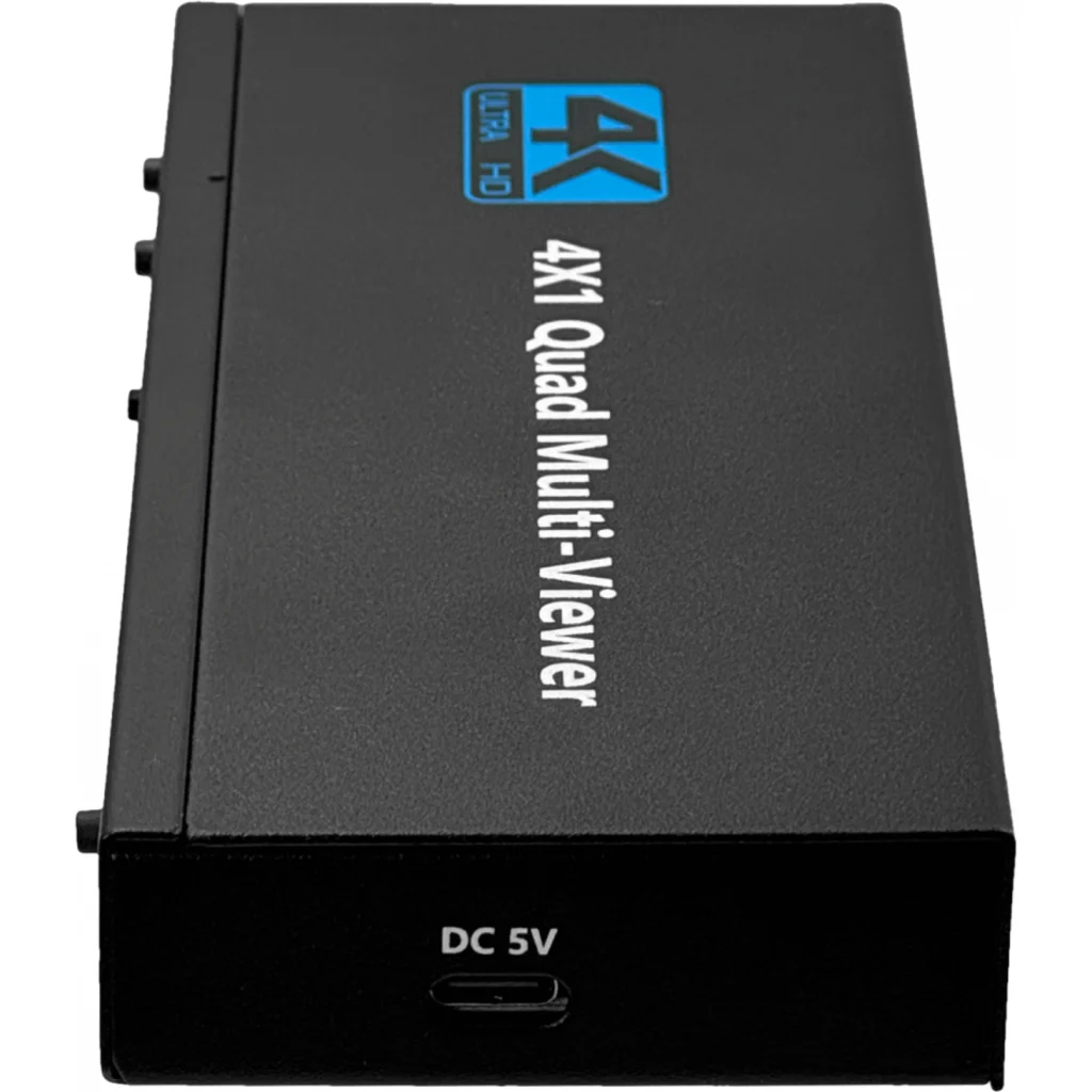 Imagen 1 de Splitter Multiplexor 1080p/4K 4-IN 1-OUT 5-HDMI-H USB-C inc-Control