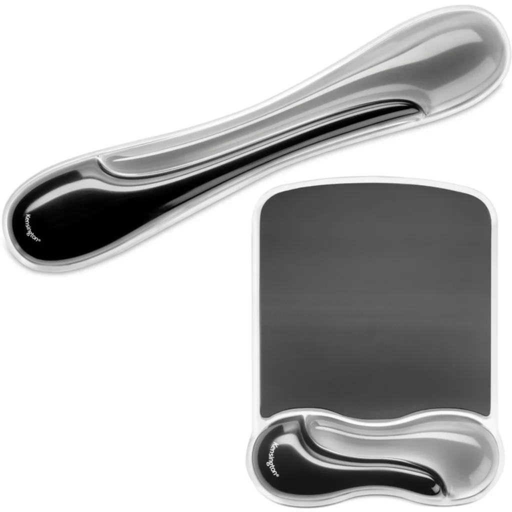 Imagen 2 de Reposamunecas Kensington Duo Gel Keyboard Wrist Rest Gris/Negro