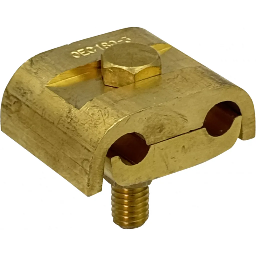 Imagen 2 de Prensa Paralela Bronce Cable 4/0 AWG A 250 MCM Presion Doble