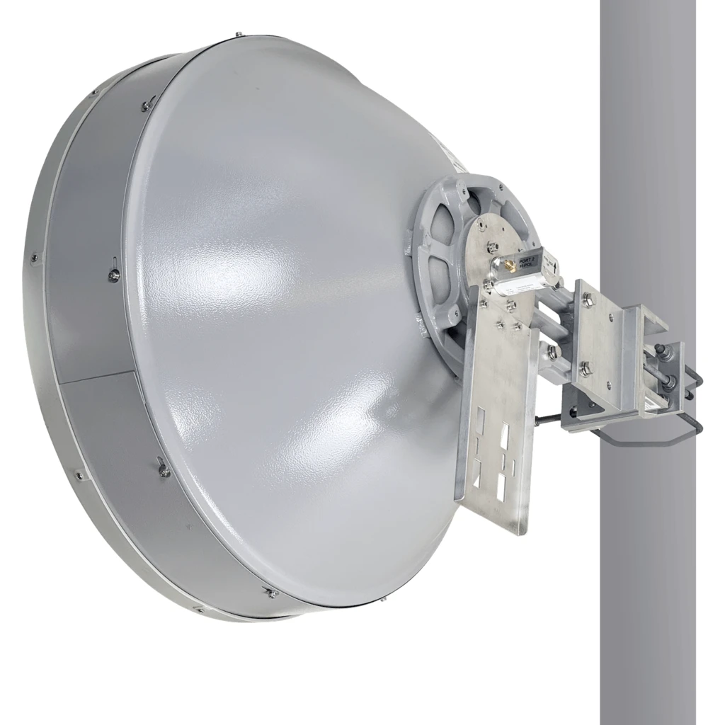 Imagen 1 de ALGCOM ISO+RAD 11GHz 0,6m 34dBi 10,0-11,7GHz 3o 2x2 2-N-H Antena