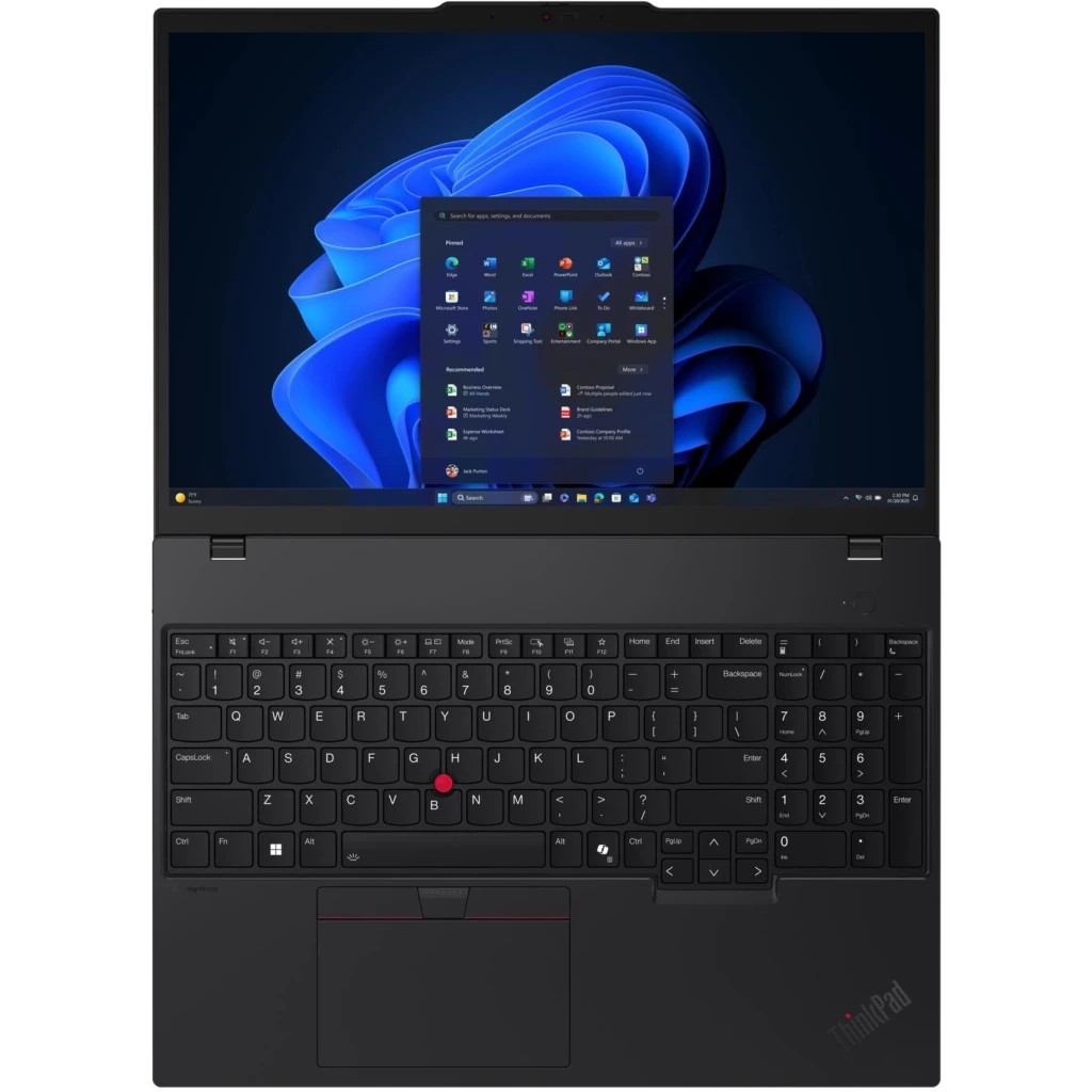 Imagen 6 de Notebook Lenovo ThinkPad T16 Gen4 Ultra 7 255U RAM24GB SSD512TB 16" W11P 3Y
