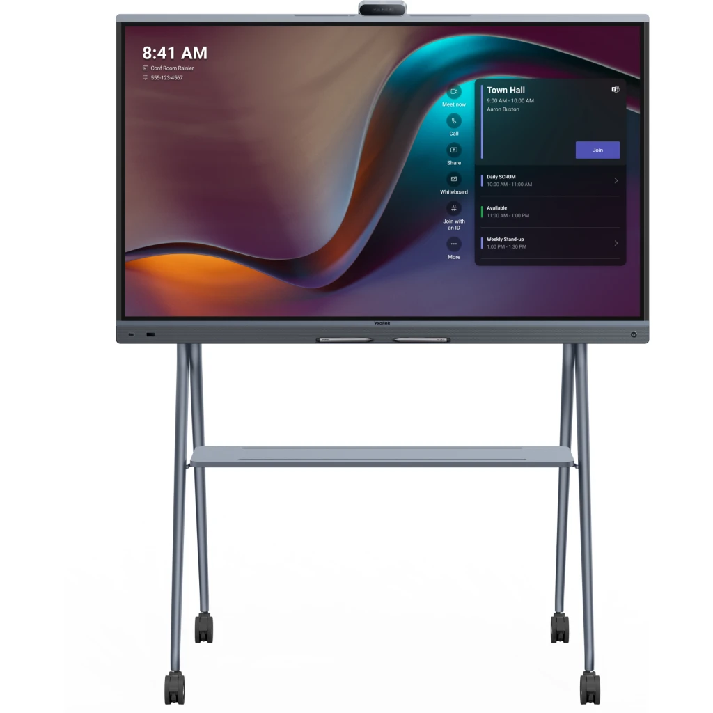 Imagen 1 de Yealink Pantalla interactiva de 65" para colaboracion hibrida y videoconferencia