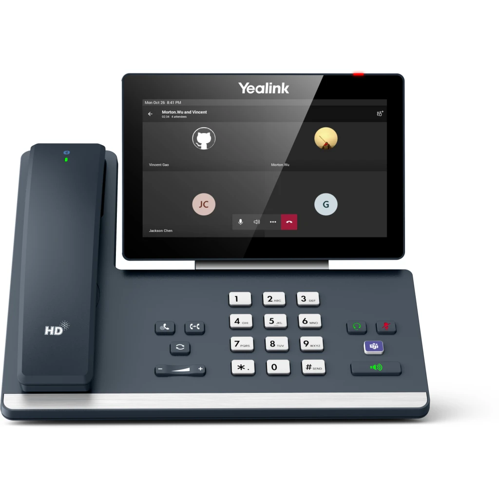 Imagen 9 de YEALINK Telefono ejecutivo de escritorio Smart Business para Teams , WIFI, Bluetooth , pantalla 7? a