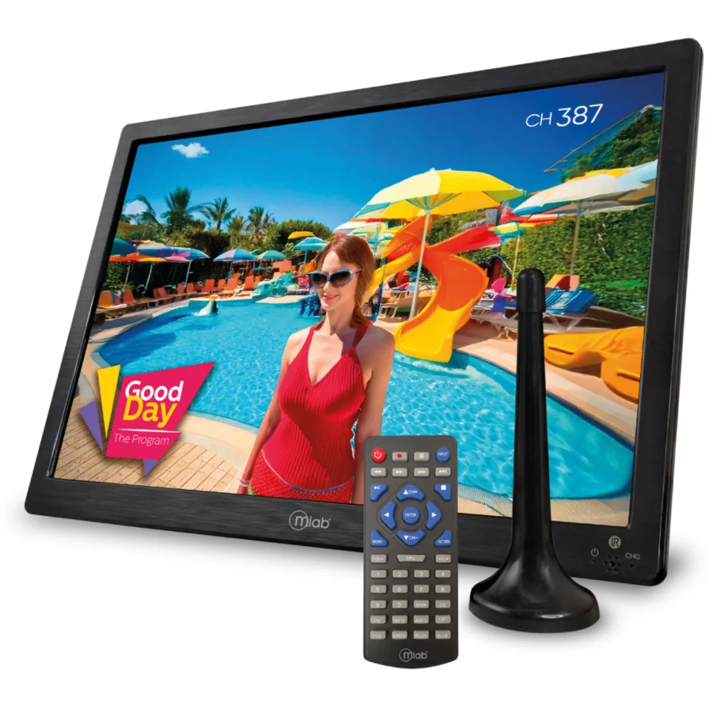 MLAB TELEVISOR 14" SENAL DIGITAL ISDB-T BATERIA RECARGABLE
