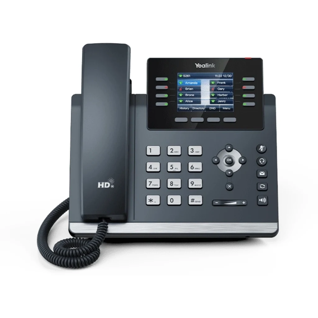 Imagen 2 de Teléfono IP Yealink SIP-T44W, WiFi Bluetooth Pantalla color 2.8" POE Gigabit