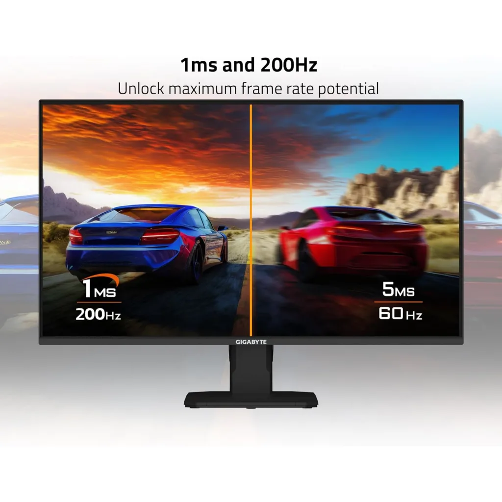 Imagen 11 de Monitor Gamer Gigabyte GS25F2 24.5" FHD 1920*1080 IPS 1*DP 2*HDMI 200Hz