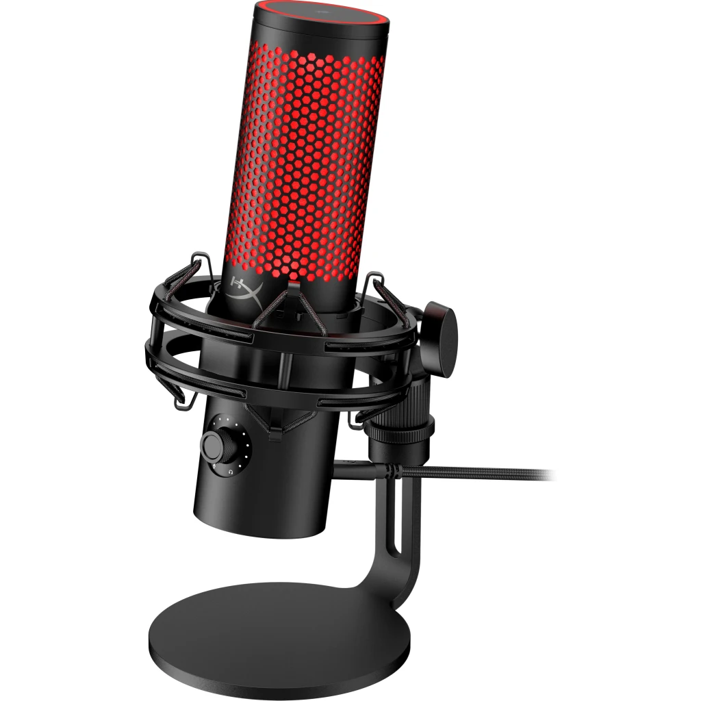 Imagen 1 de Micrófono Gamer HyperX QuadCast 2, para Gaming Streaming Profesional USB Negro