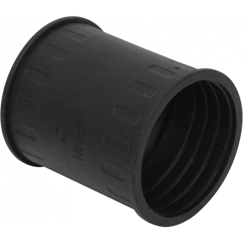55mm Union Copla para Conduit Flexible Plastico Negro Corrugado