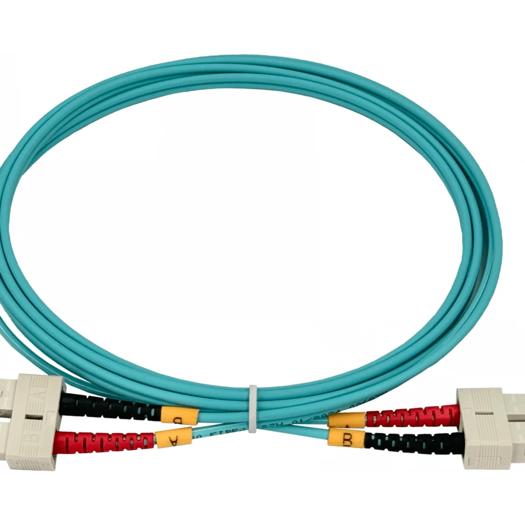 2mt SC-SC OM3 MultiModo MM Duplex Jumper Fibra 3.0mm 50/125um LSZH