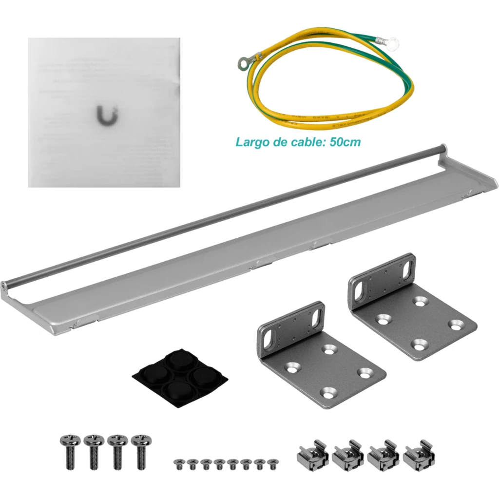 UBIQUITI 24-RJ45 Panel Protector Sobretension 20kA 10Gbps PoE++
