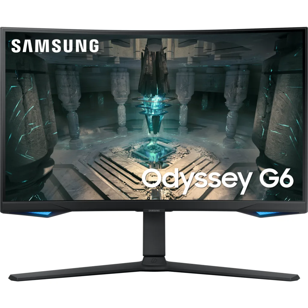Monitor Curvo Gamer Samsung Odyssey G6 27"" 2560*1440 VA DP HDMI LAN 240Hz 1ms